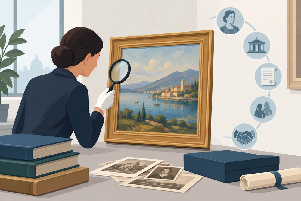 The Painting Provenance Process for Collectors