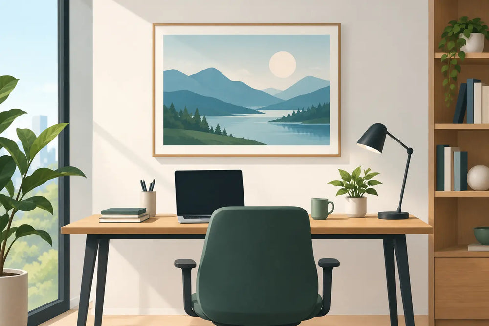 Best Art for Home Offices That Inspires Focus