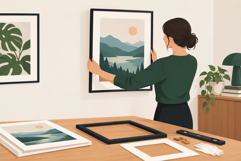 How to Frame Limited Edition Prints Properly