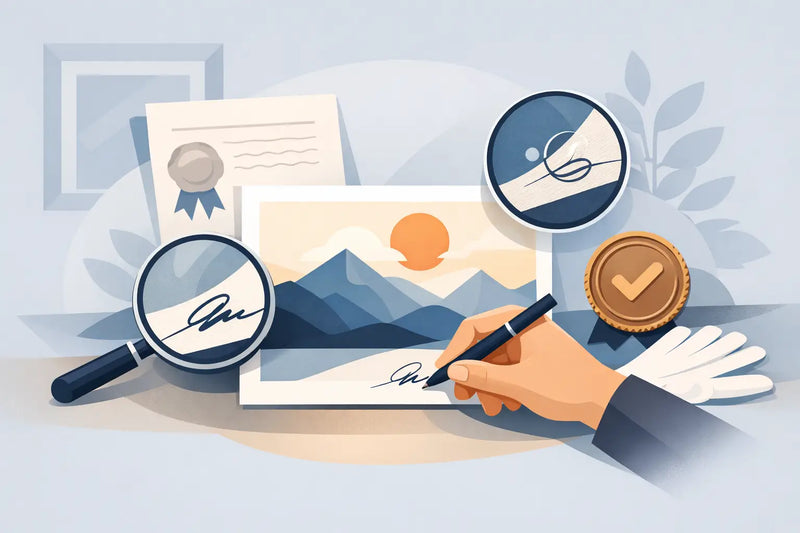 Signed Giclee Print Authenticity Explained