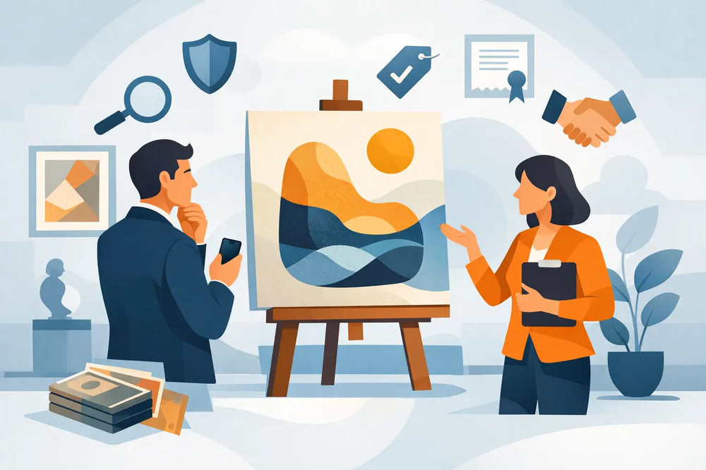 How to Buy One of a Kind Artwork with Confidence