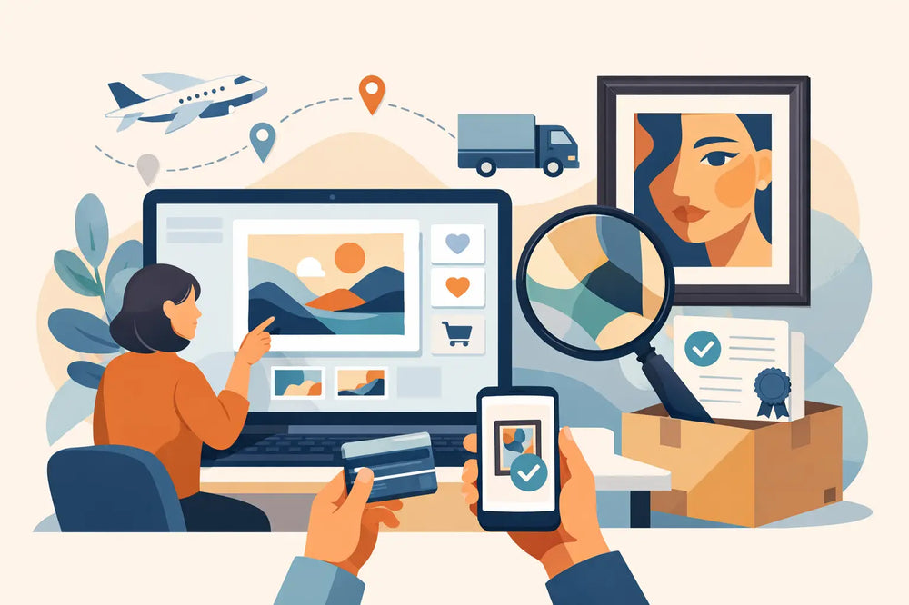 How to Buy Original Art Online With Confidence