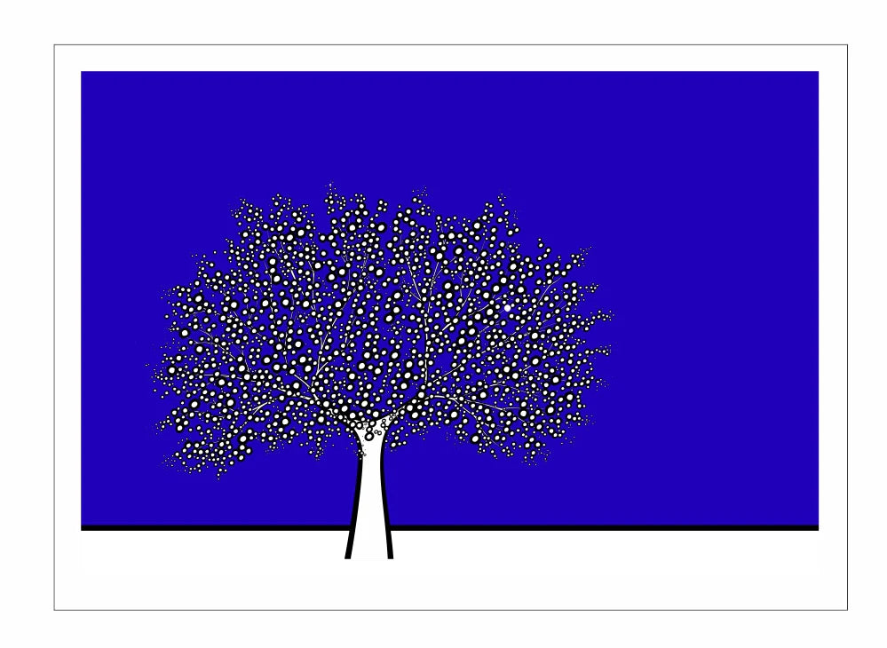 My Ultramarine Blue Tree - Richard Scott
