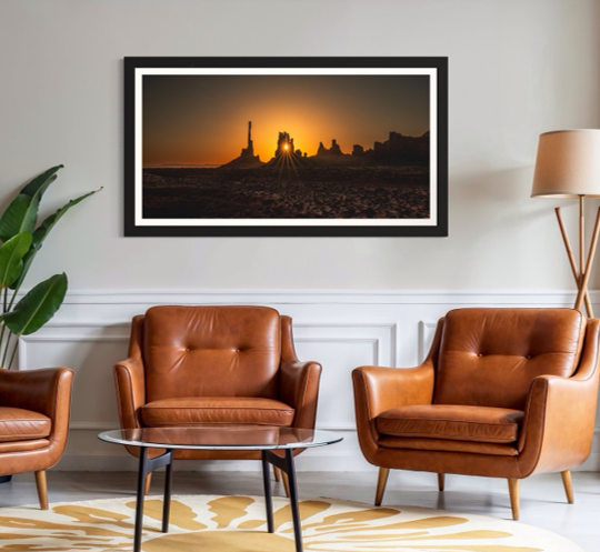 Sunrise at the Totem Pole, Monument Valley - Julian Sansum