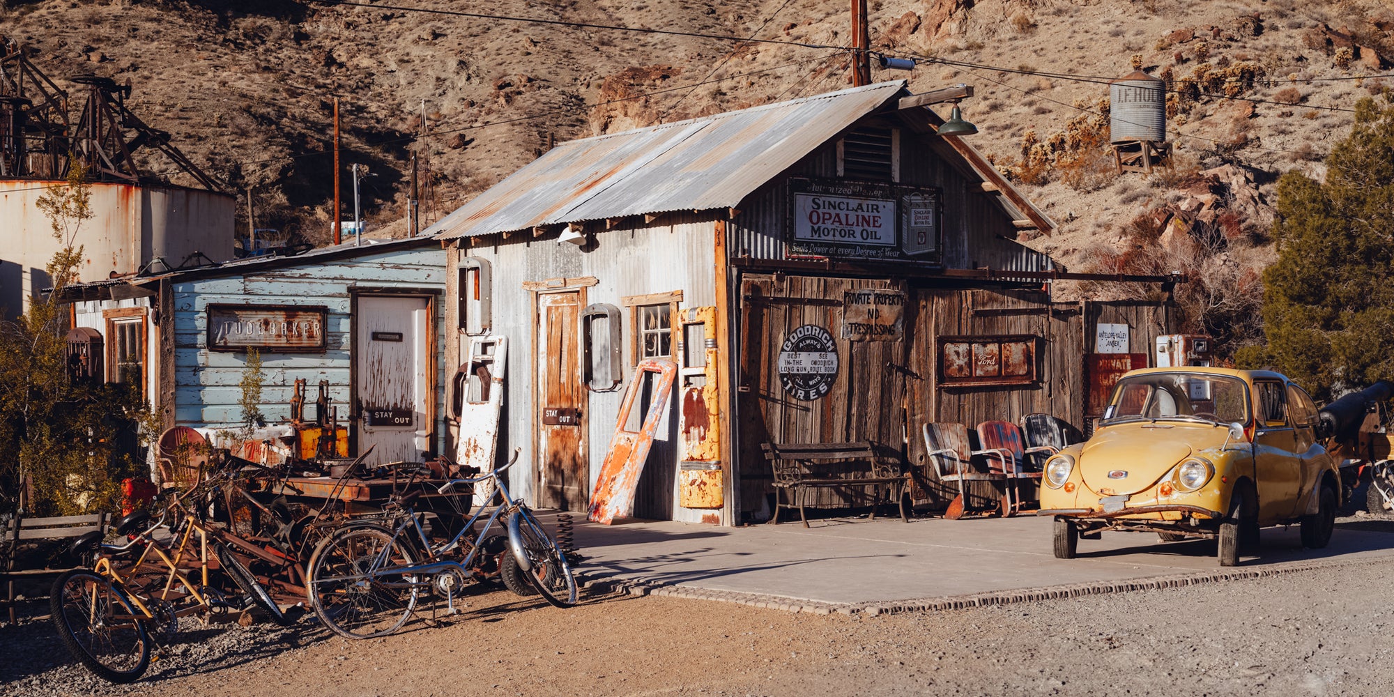 Rustic Cottage / Rusty Garage - Julian Sansum